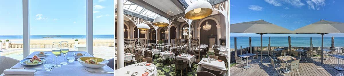 nos 3 restaurants