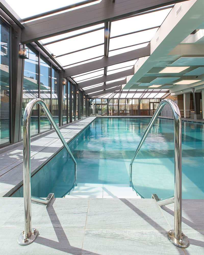 piscine d'eau de mer chauffée bretagne