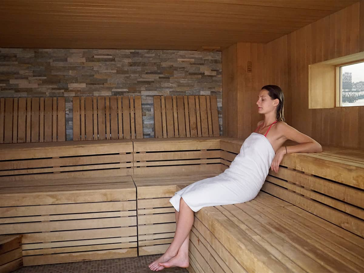 Sauna du Grand Hôtel des Thermes