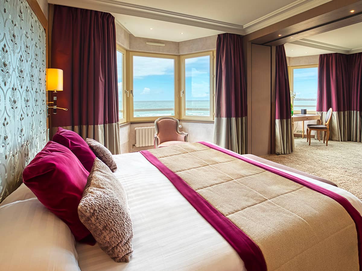 hotel de luxe en bretagne vue mer